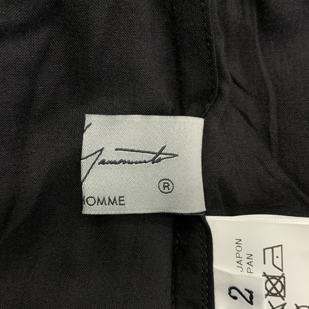 YOHJI YAMAMOTO POUR HOMME / 요우지야마 모토 풀 옴므 | 레이온 롱 셔츠 | 2 | 남성