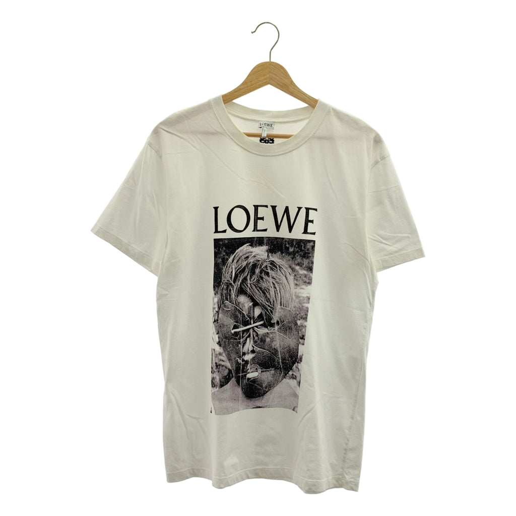 LOEWE / ロエベ | 2020SS | KEN HEYMAN / ケンヘイマン ロゴ刺しゅう フォト プリントTシャツ | M | メンズ