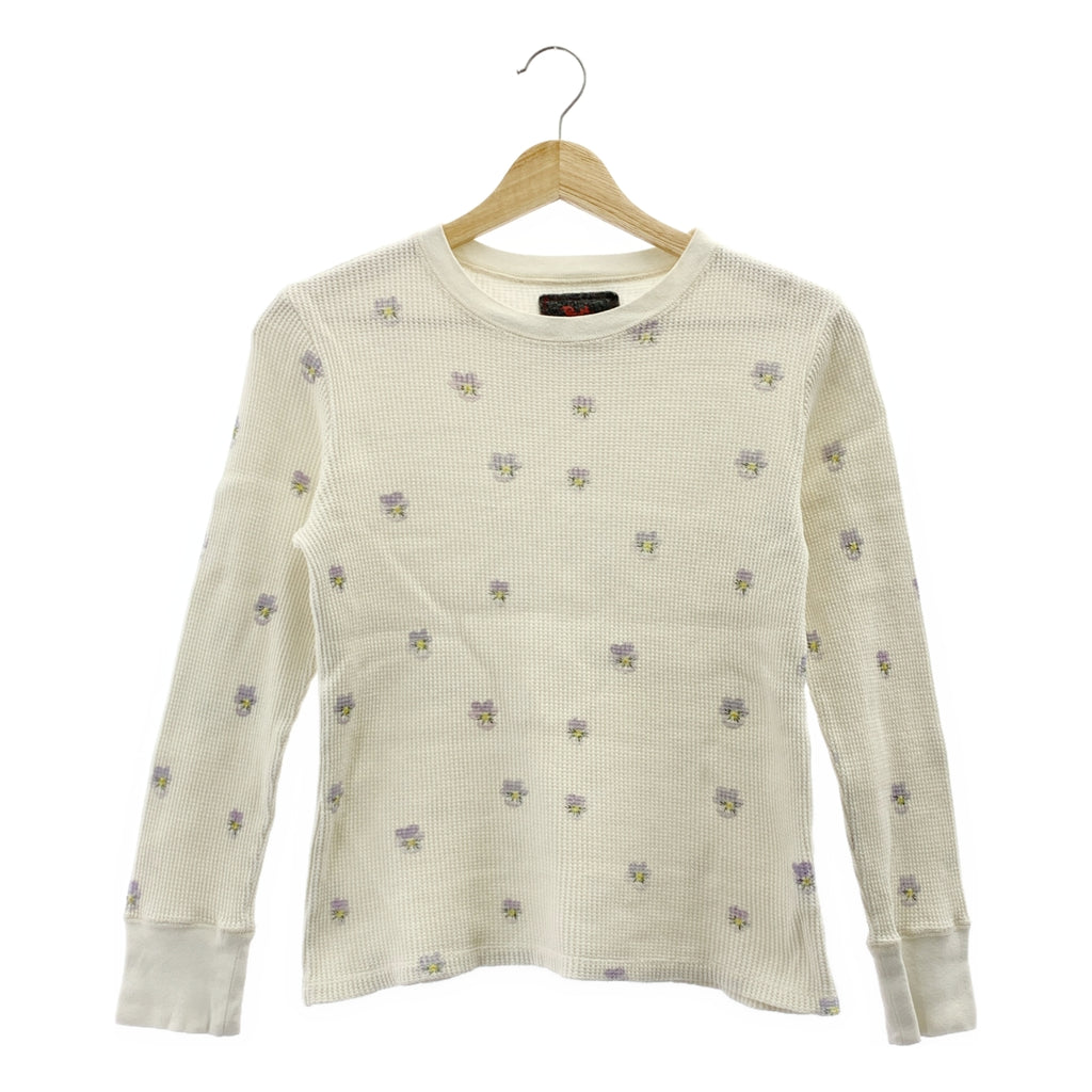 RHVINTAGE / 론허만 빈티지 | Sumire Waffle Pullover 스미레 와플 풀오버 롱 슬리브 컷소우 | XS |