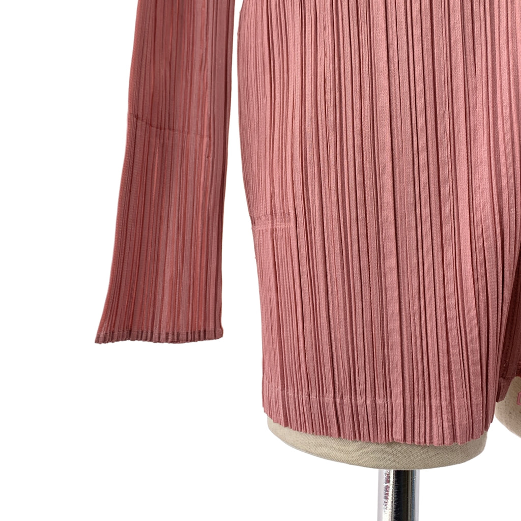 PLEATS PLEASE ISSEY MIYAKE | 月刊 / 全拉鍊長外套 | 3 碼 | 女款