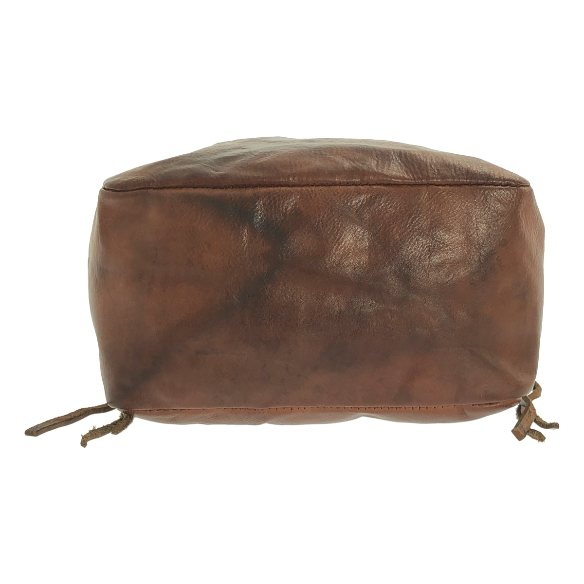 【成色極佳】ISABELLA STEFANELLI 相機包 真皮方形單肩包 | 棕色 | 男士