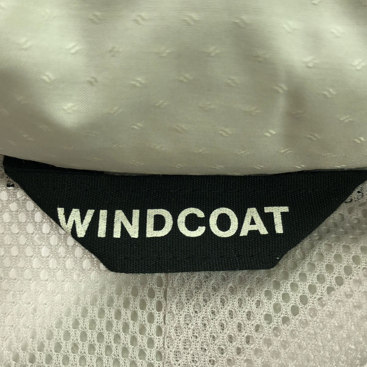 ISSEY MIYAKE / 이세이 미야케 | 90s 빈티지 WINDCOAT 실크 혼합 총 무늬 자수 스탠드 컬러 재킷 | M | 회색 | 여성