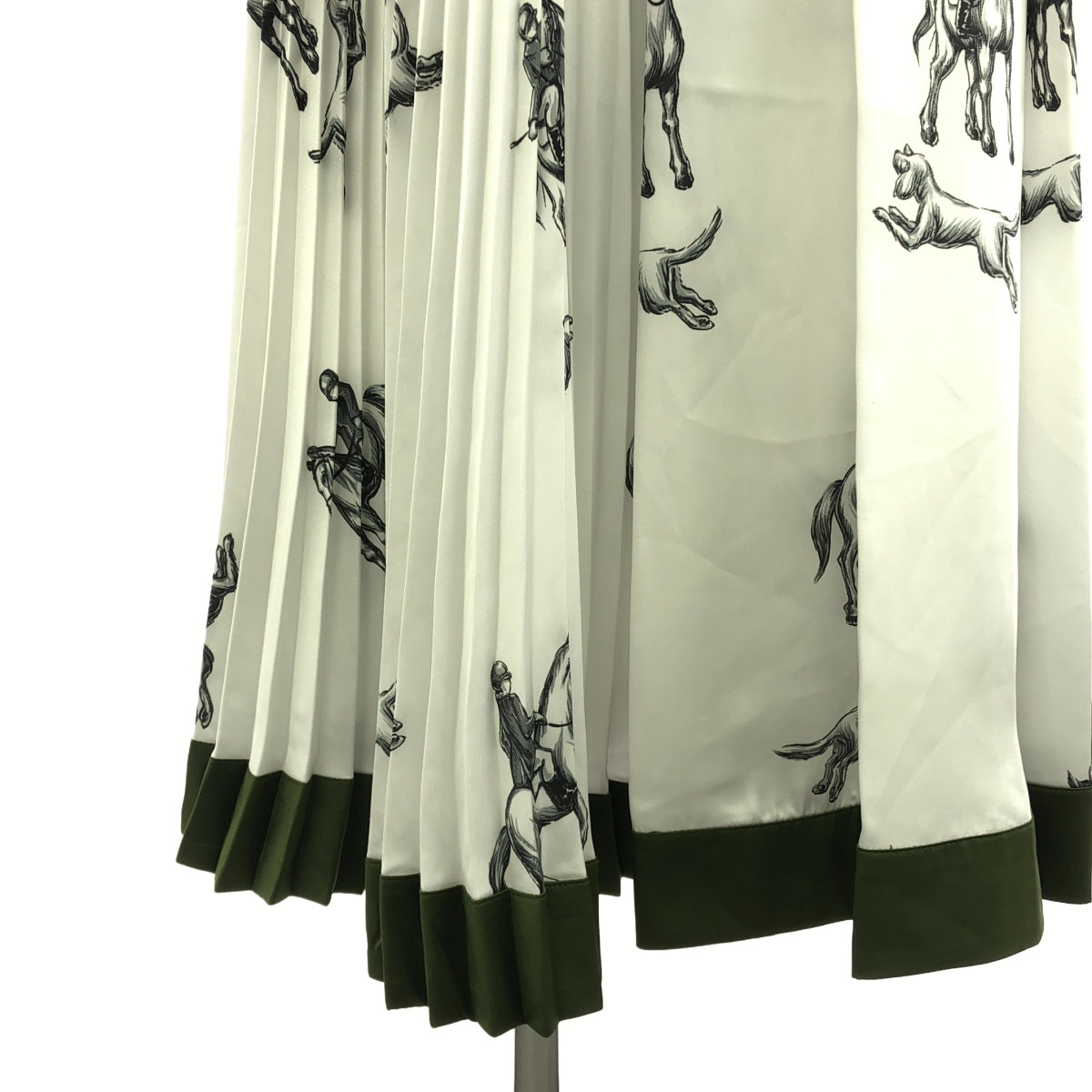 3.1 Phillip Lim | 2022AW | All-over print asymmetrical pleated skirt / fully lined | 0 | Women's