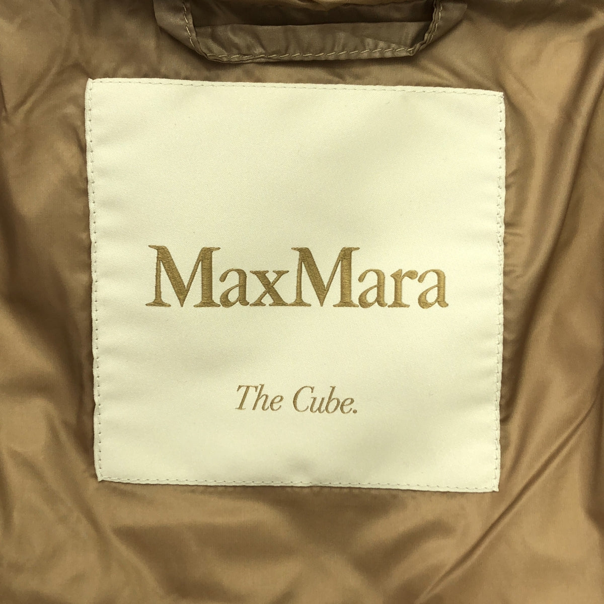 Max Mara / 맥스마라 | THE CUBE TREFE / 다운 코트 후디 | 40 | 여성