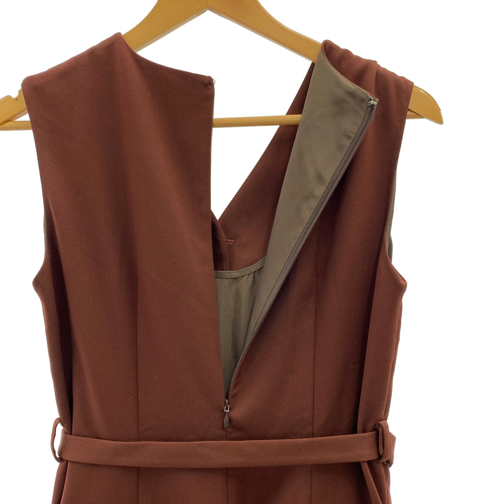 AMERI / 아메리 | DOUBLE BREASTED JACKET VEST ALL IN ON / 셋업 재킷 / 올인원 팬츠 | M |