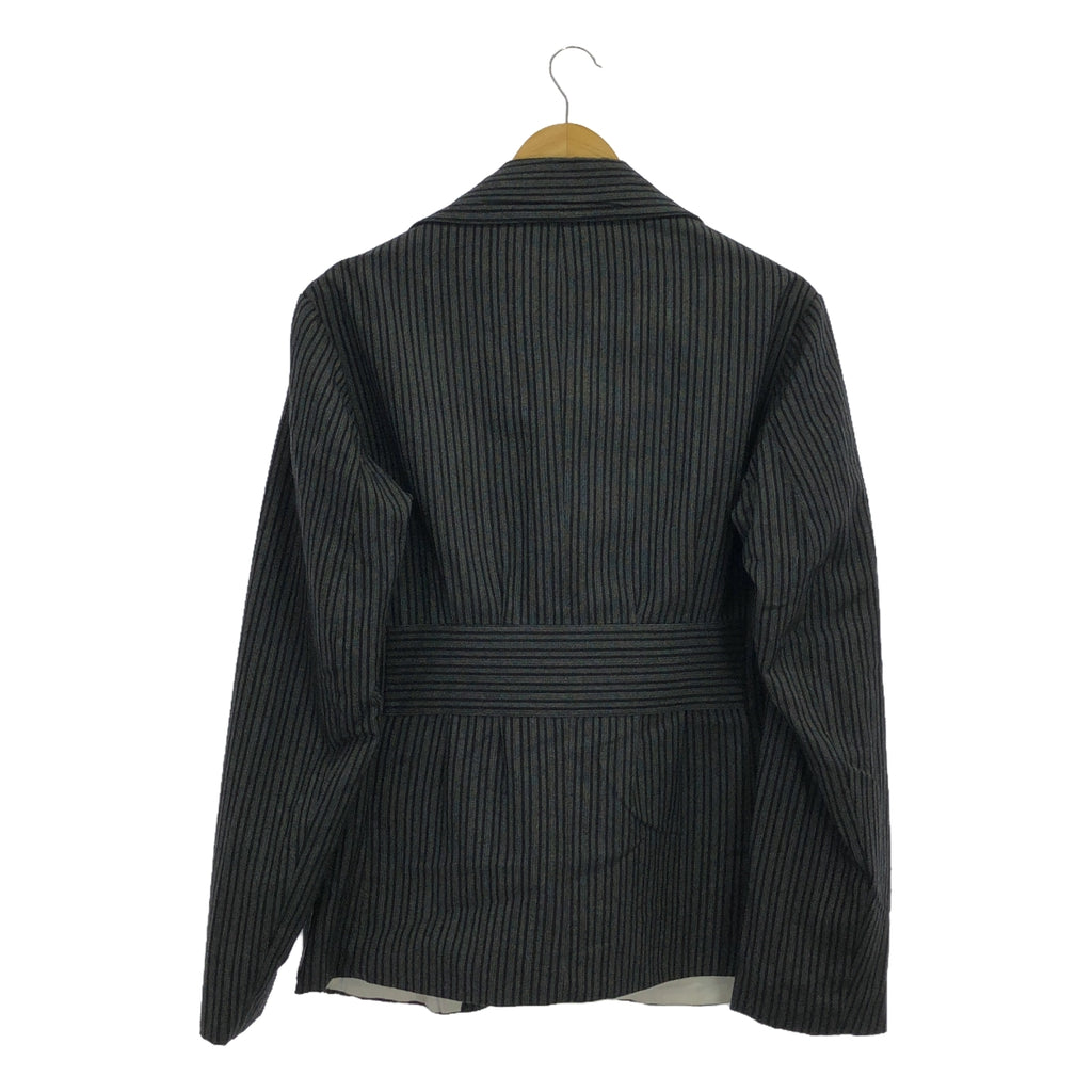 【美品】  JOHN ALEXANDER SKELTON / ジョンアレキサンダースケルトン | tweed jacket / ツイード シングルジャケット / 総裏地 | M/S | black / gray | メンズ