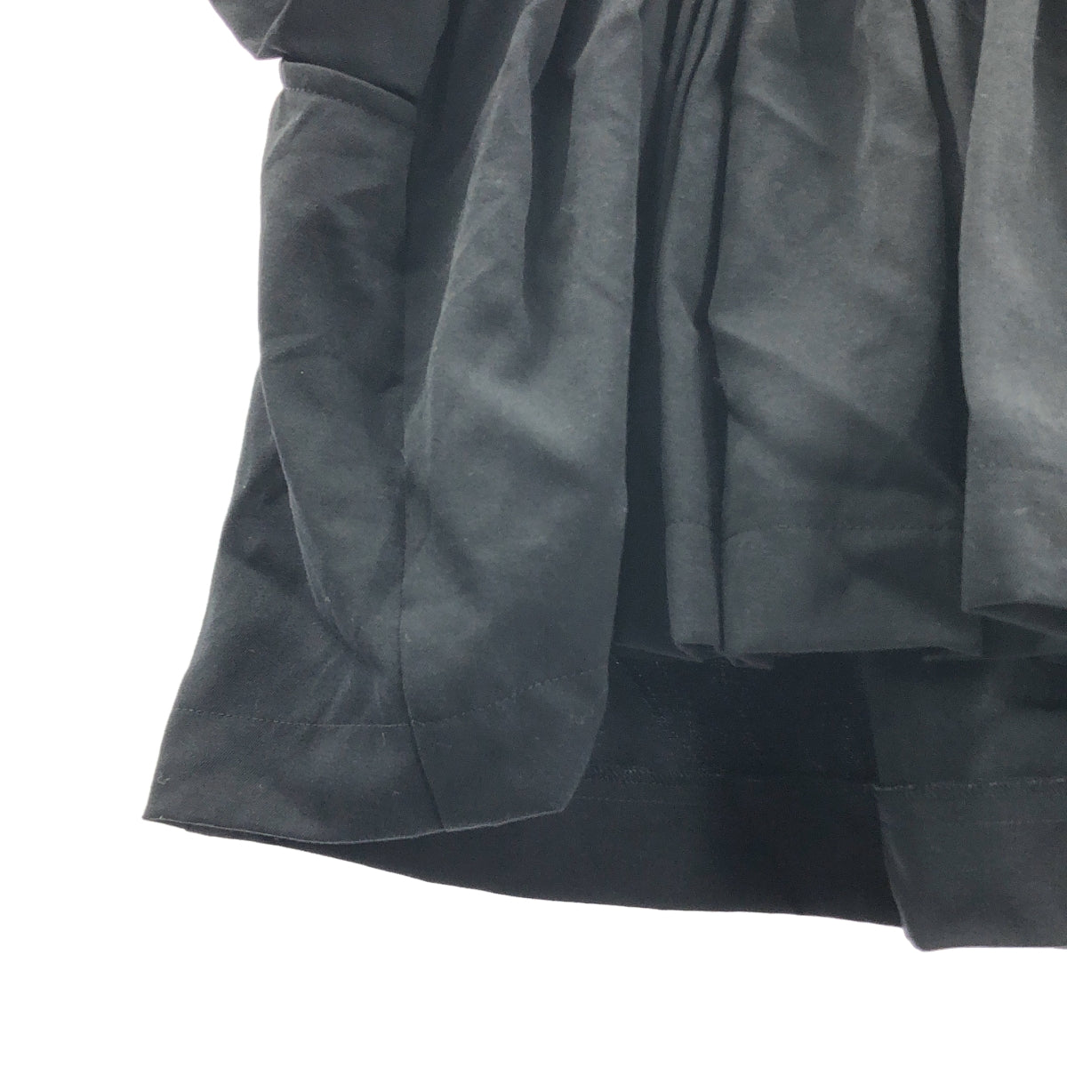 tao COMME des GARCONS / 타오콤 데 갤슨 | 2009AW | 울 게더 리본 블라우스 | S |