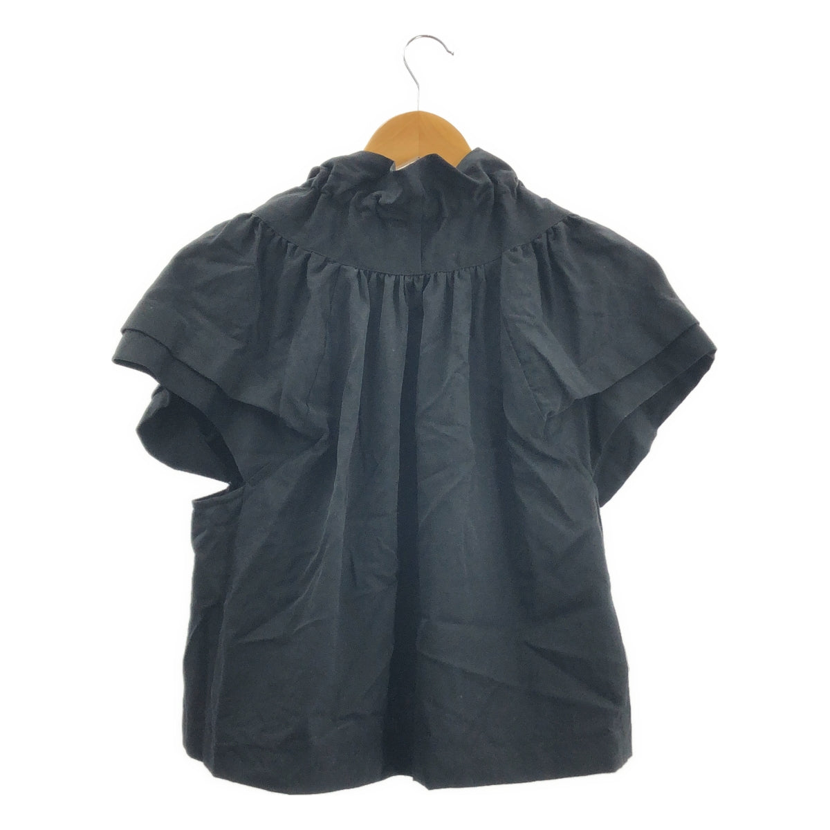 tao COMME des GARCONS / 타오콤 데 갤슨 | 2009AW | 울 게더 리본 블라우스 | S |