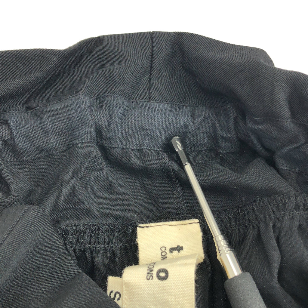 tao COMME des GARCONS / 타오콤 데 갤슨 | 2009AW | 울 게더 리본 블라우스 | S |