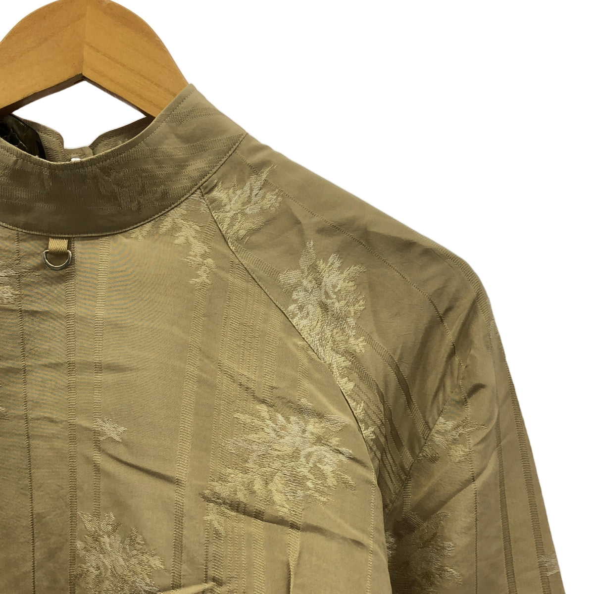 【신품】 PHOTOCOPIEU / 포토 코퓨 | MARINE 플라워 병목 셔츠 블라우스 | 36 | 베이지 | 여성