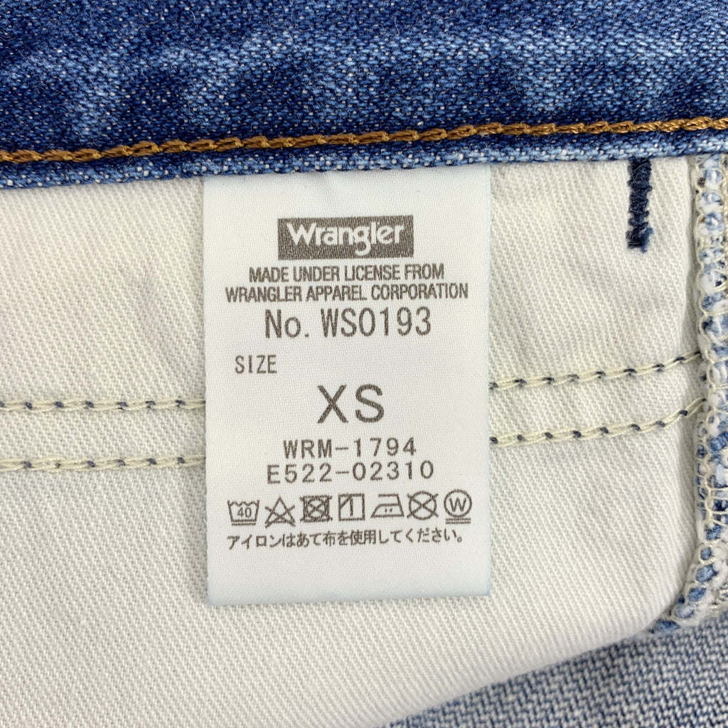 WRANGLER / 랭글러 | × CGS / 컷오프 브로큰 데님 팬츠 | XS | 남성