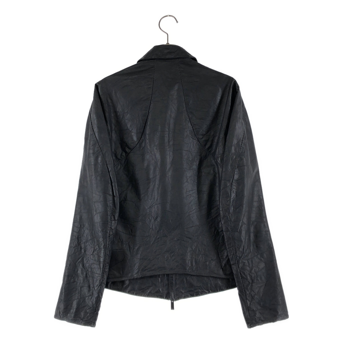 LAYER-o / レイヤーゼロ | レザー シングル ライダースジャケット | 44 | メンズ