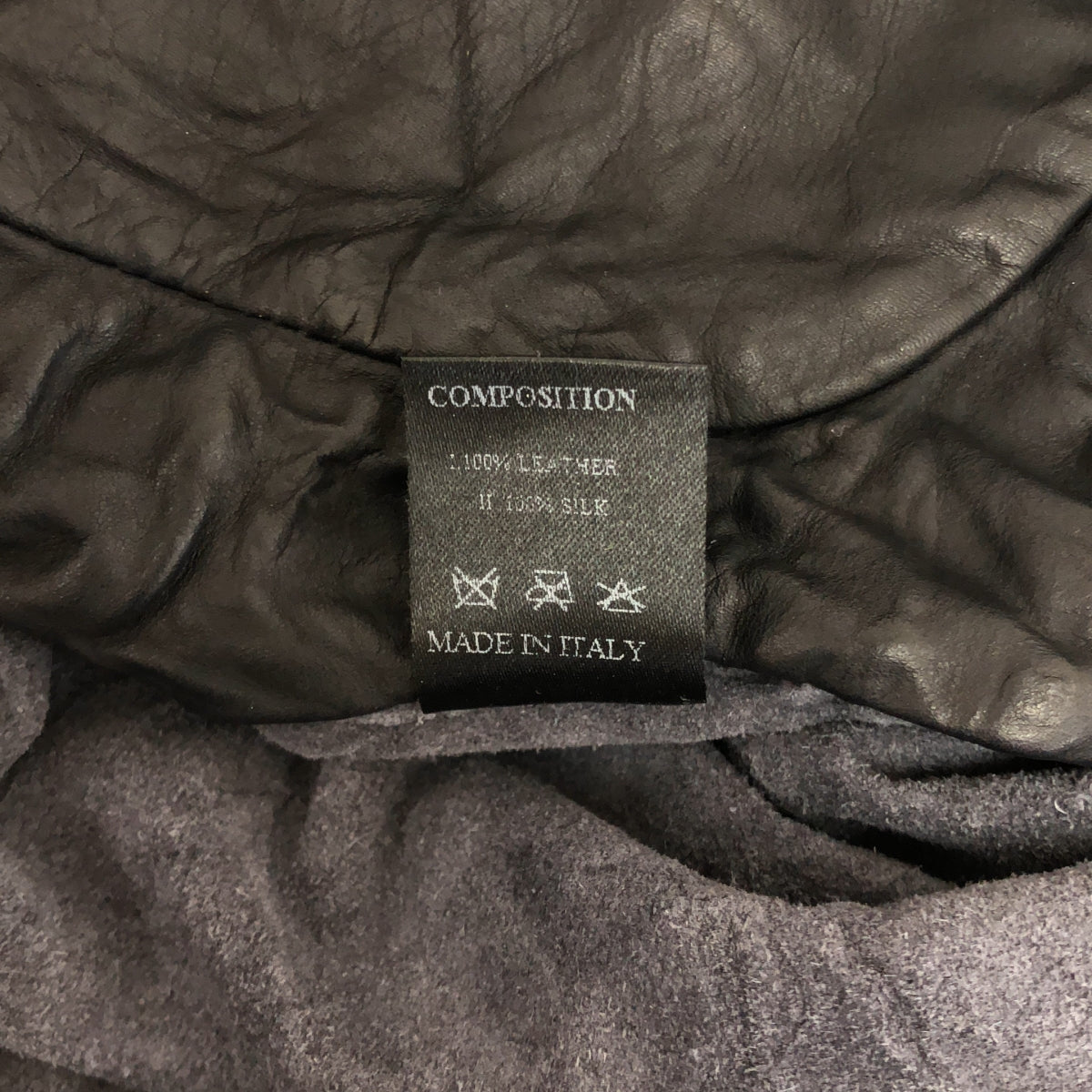 LAYER-o / レイヤーゼロ | レザー シングル ライダースジャケット | 44 | メンズ