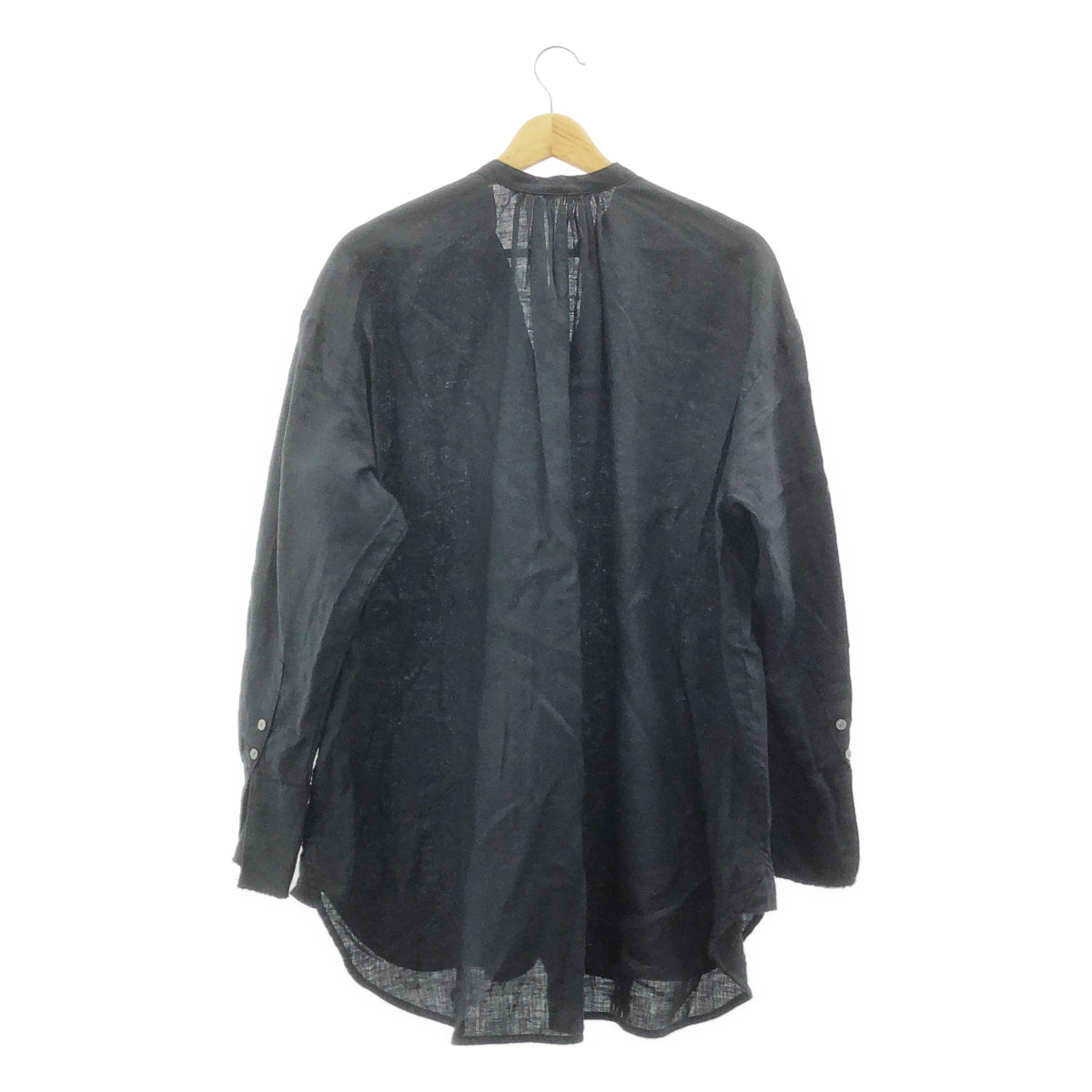 nagonstans / 나곤 스탠스 | 린넨 V 넥 풀오버 셔츠 | 38 | 여성