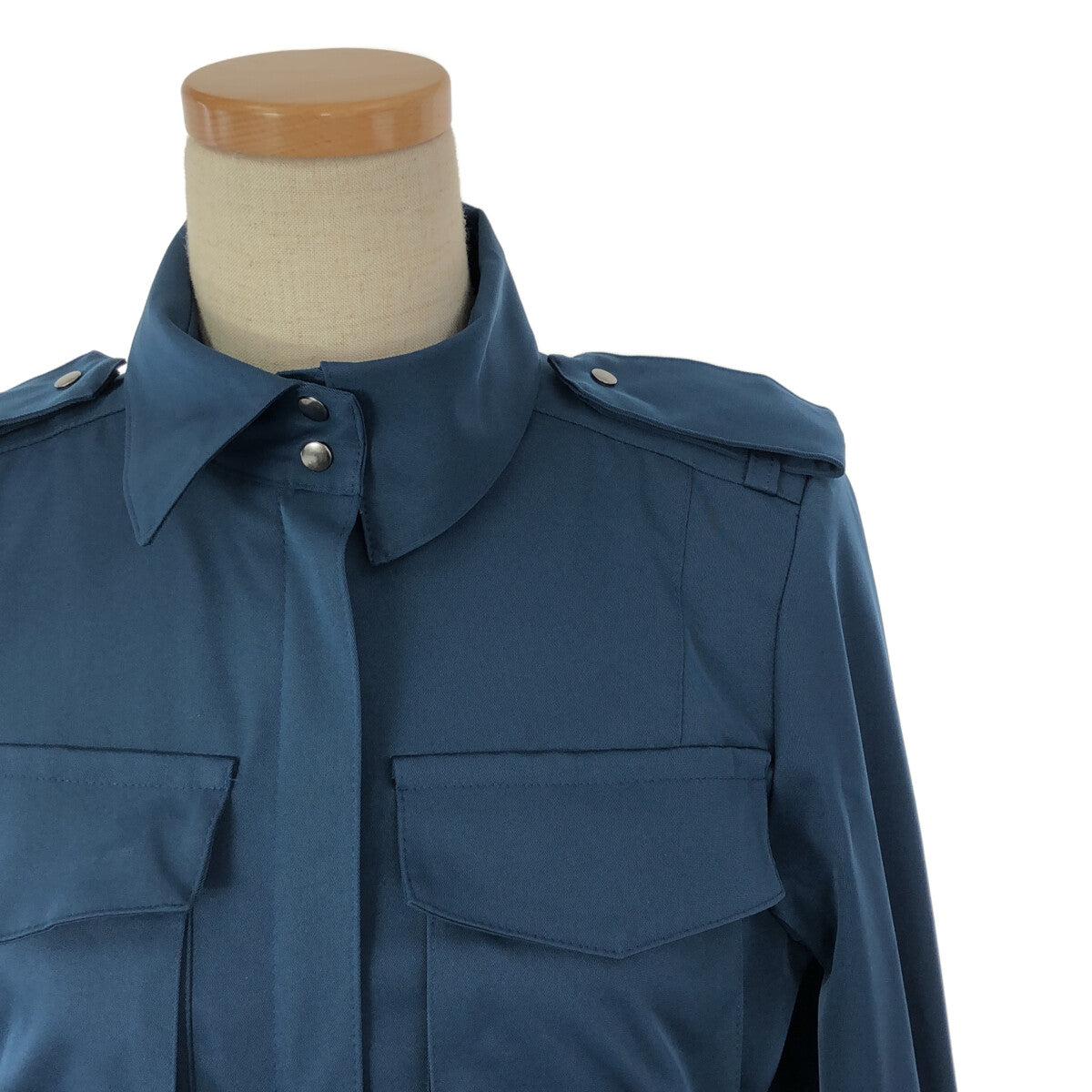 Re:poris / 레폴리스 | 배틀 벨티드 원피스 | 0 | 블루 | 여성