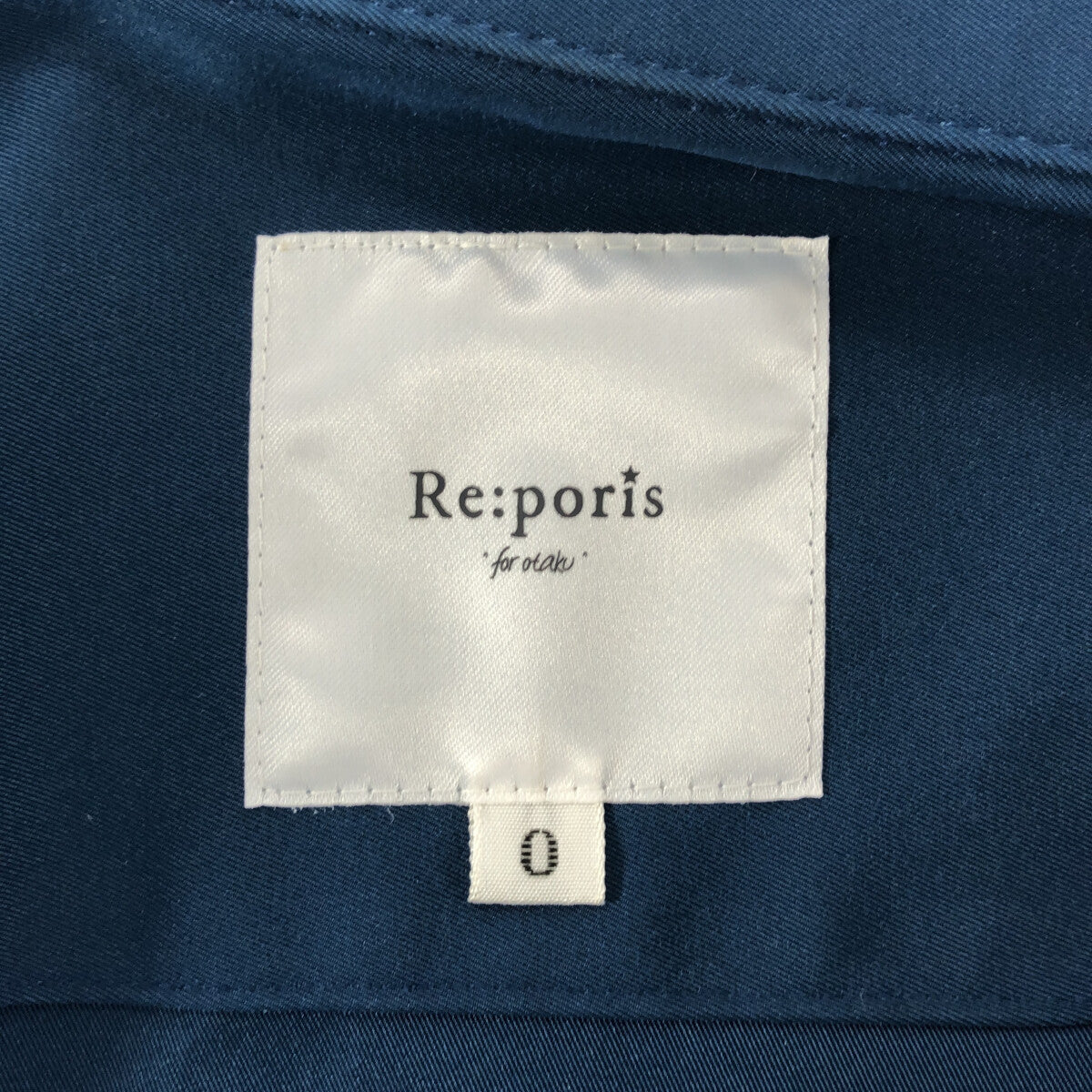 Re:poris / 레폴리스 | 배틀 벨티드 원피스 | 0 | 블루 | 여성