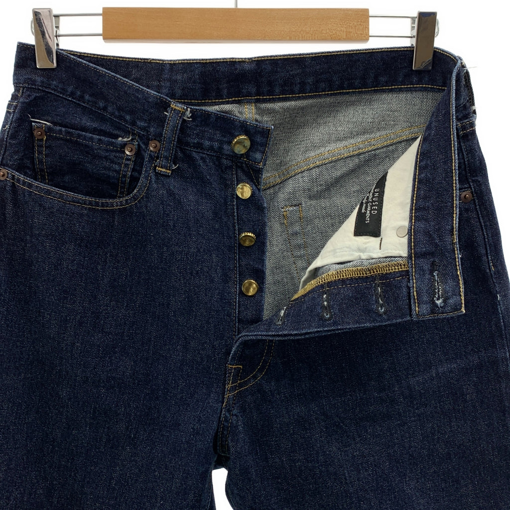 UNUSED / アンユーズド | セルビッチ 濃紺デニム パンツ | 2 | メンズ