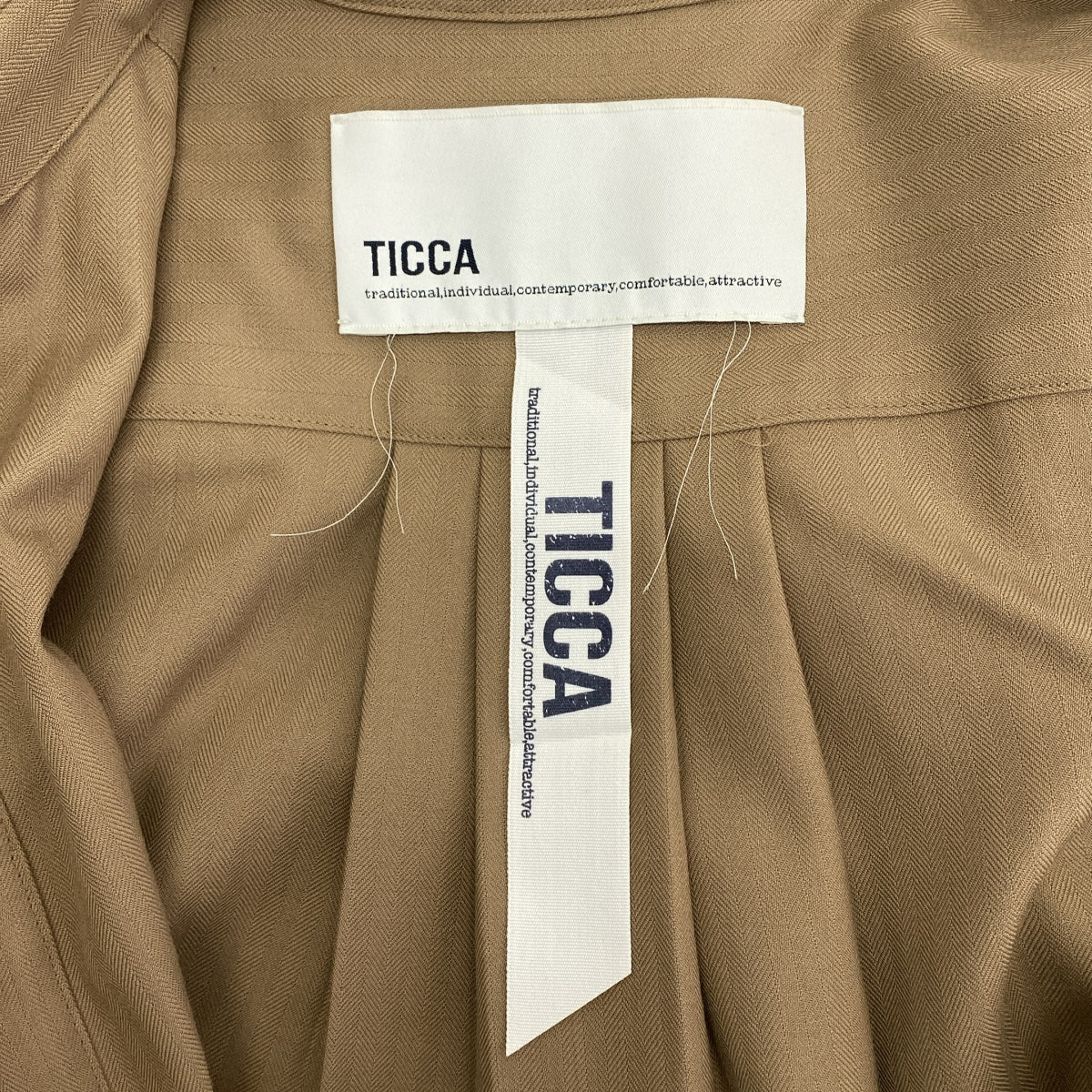 TICCA | 羊毛襯衫裙 | F碼 | 女款