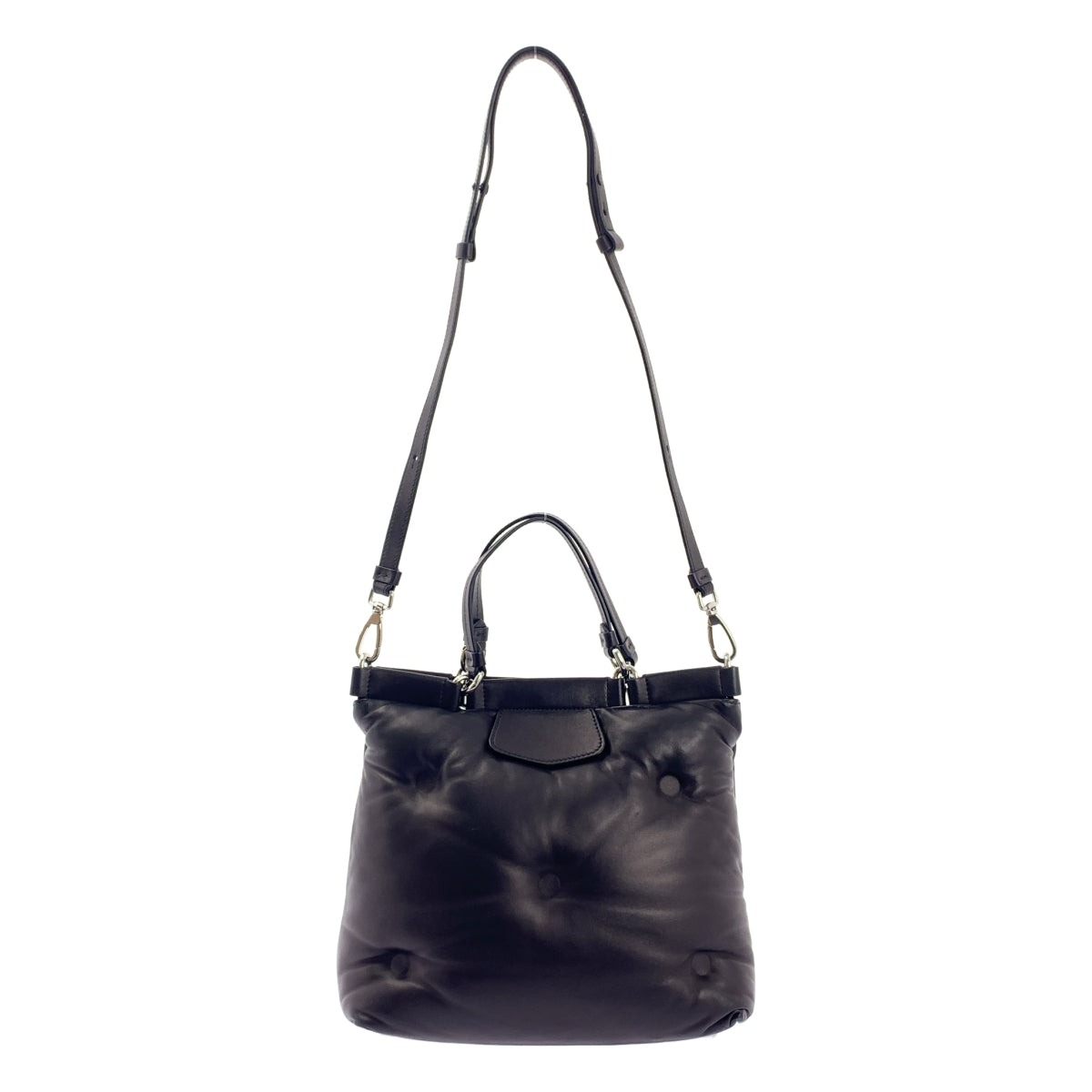 Maison Margiela / メゾンマルジェラ | 2023SS | GLAM SLAM TOTE BAG / グラムスラム 2way ショルダーストラップ付 レザー トートバッグ スモール |