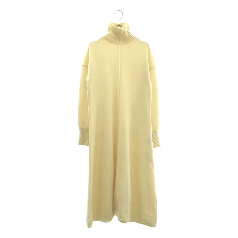 SEVEN TEN by MIHO KAWAHITO / セブンテンバイミホカワヒト | ウール カシミヤ ハイネック ニットワンピース | XS | レディース