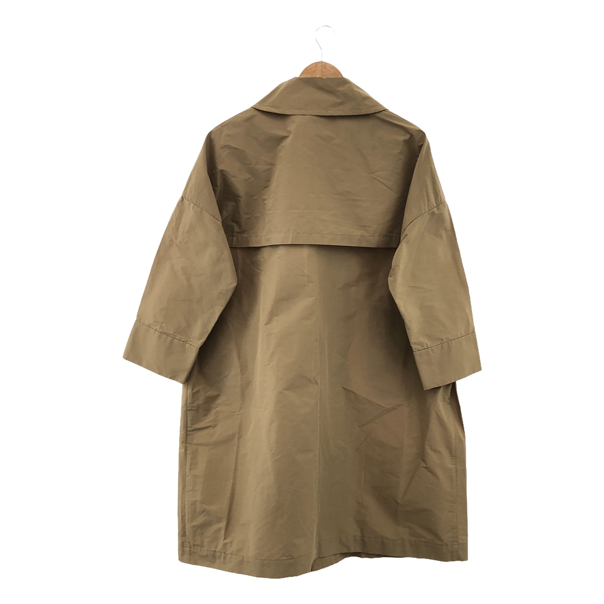 [Good Condition] R &amp; DMCo- / Old Man's Tailor | Cotton Nylon Stand Collar Long Coat | F | Beige | Women's