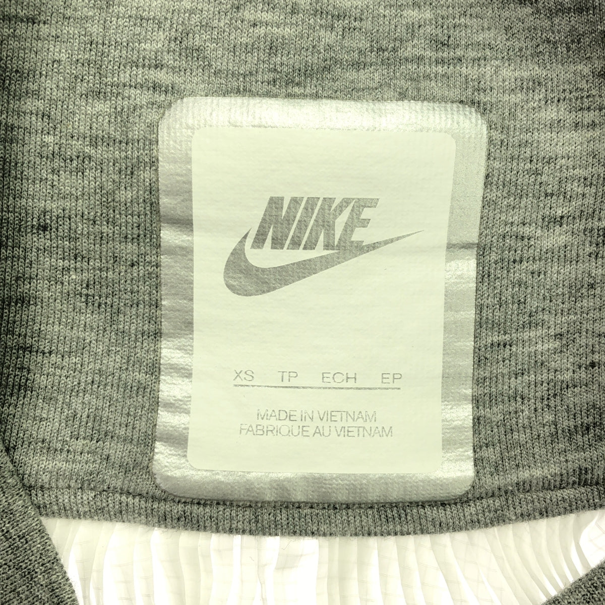 NIKE / ナイキ | × sacai バックプリーツ スウェット | XS | グレー | レディース