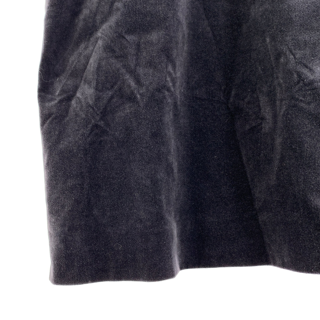 ARTS&SCIENCE / アーツアンドサイエンス | kimono wrap coat ベルベット キモノ ノーカラー コート | 1 | レディース