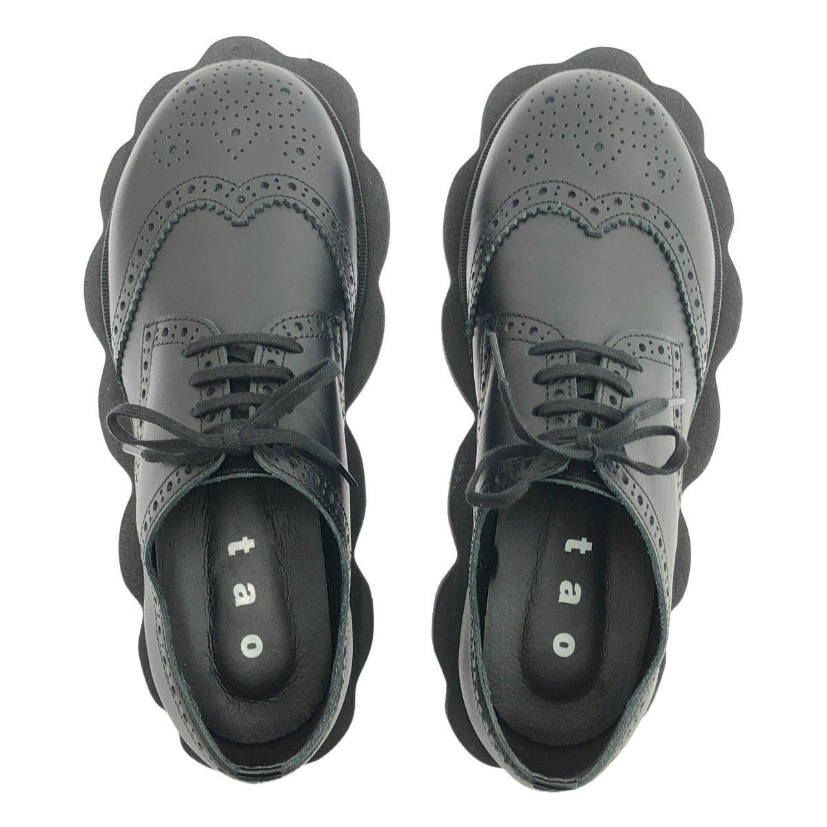 tao COMME des GARCONS | 2025SS | Petal platform lace-up shoes | 24 | Women's