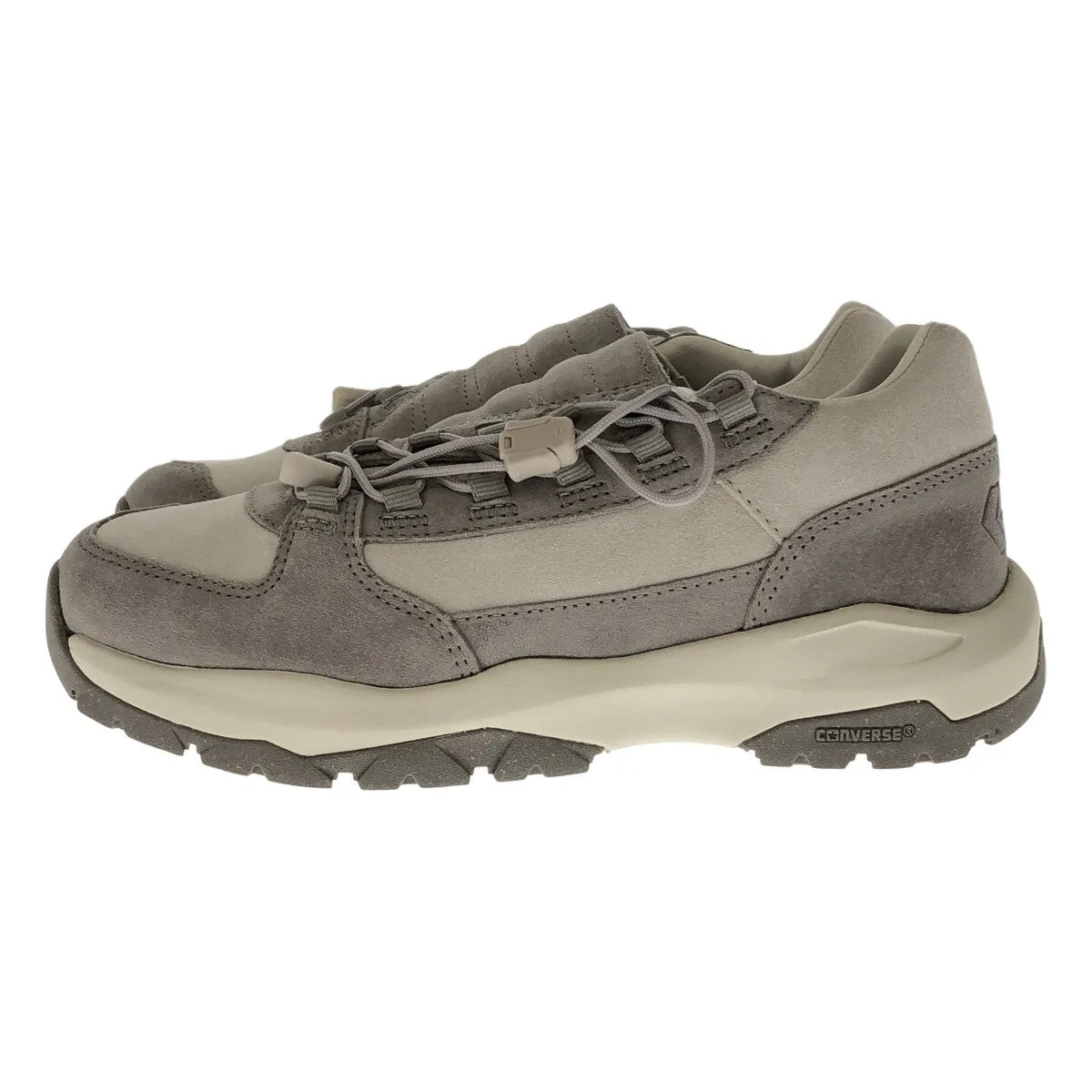 【新品】  CONVERSE / コンバース | OSS CP / meanswhile / レザー切替 スニーカー | 23 | ホワイト/グレー | レディース