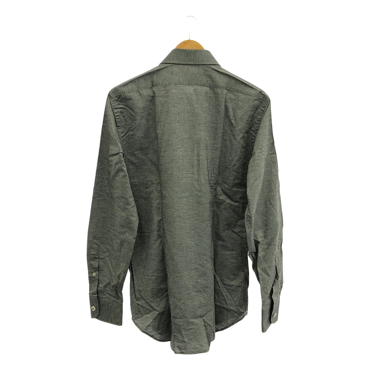 【美品】  LARDINI / ラルディーニ | ブートニエール付き ドレスシャツ | 42 | gray | メンズ
