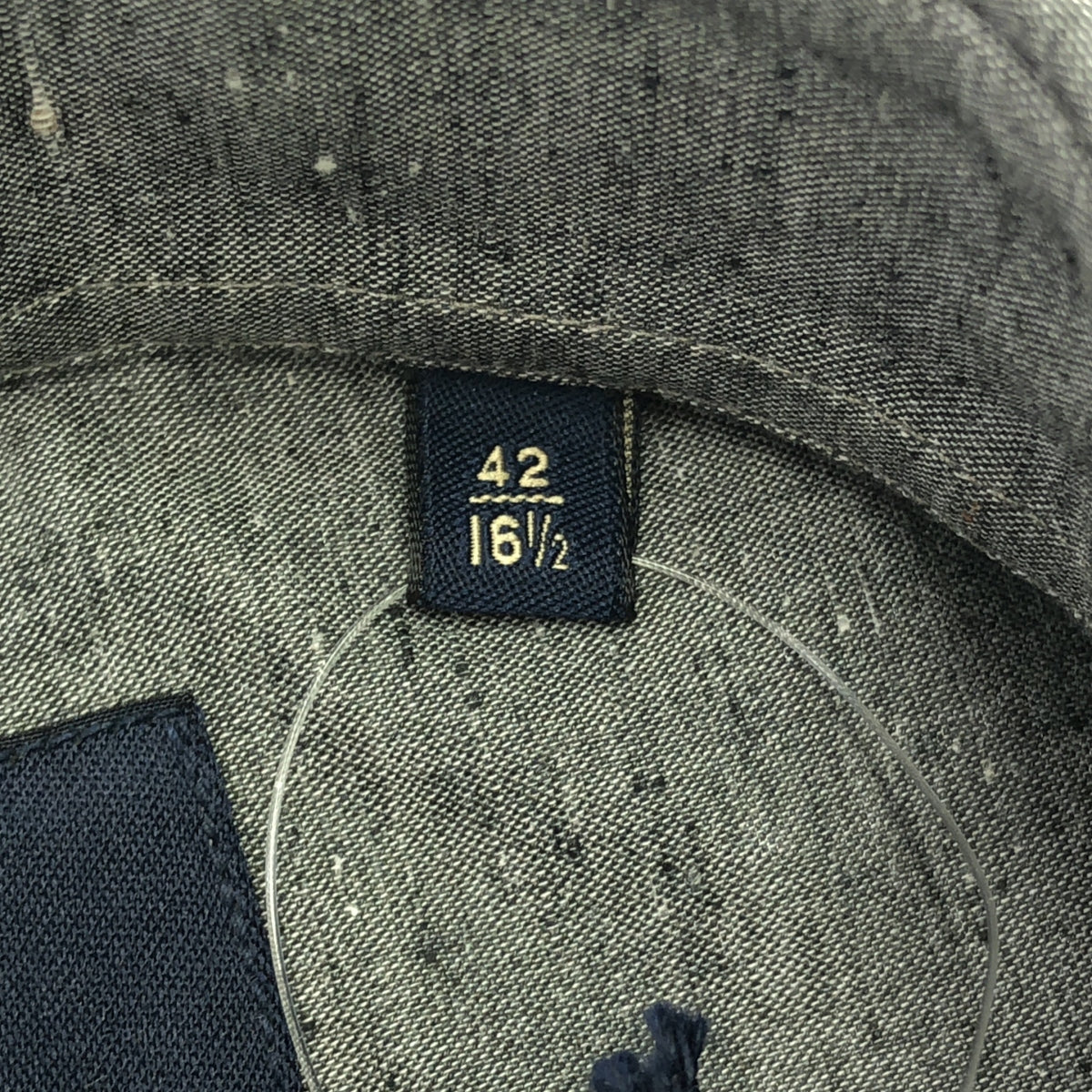 【美品】  LARDINI / ラルディーニ | ブートニエール付き ドレスシャツ | 42 | gray | メンズ