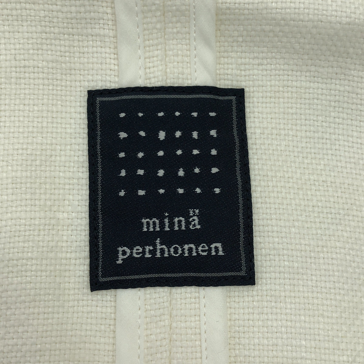 mina perhonen / ミナペルホネン | ombra コート | 38 | ホワイト | レディース