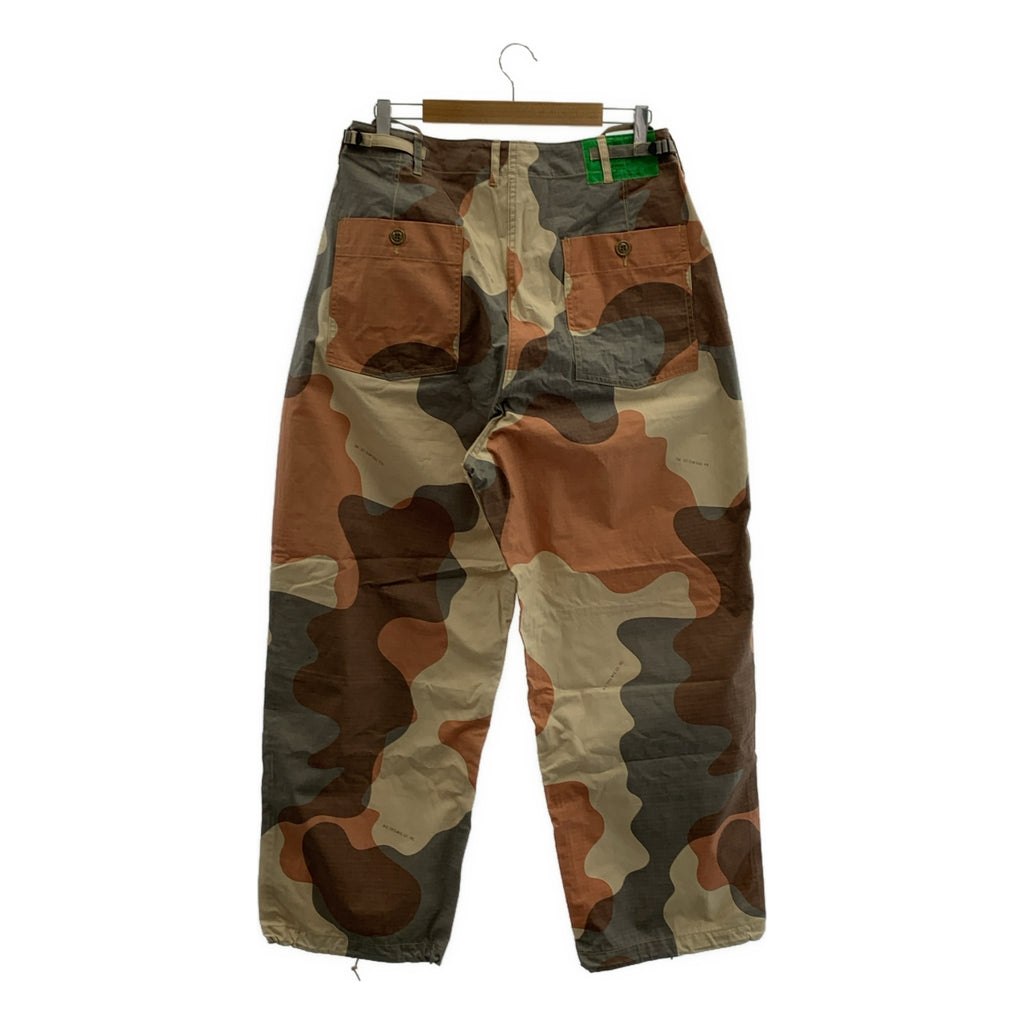 N.HOOLYWOOD / エヌハリウッド | 2021SS | camouflage wide pants / カモフラージュ ミリタリー タクティカル ワイド パンツ | 40 | メンズ