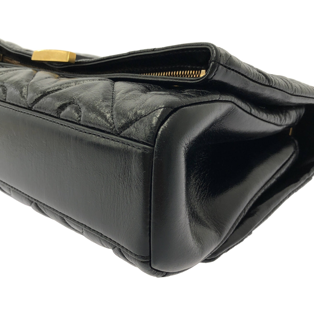 TOD'S / 토즈 | 타임리스 퀼팅 숄더백 | 블랙 | 여성