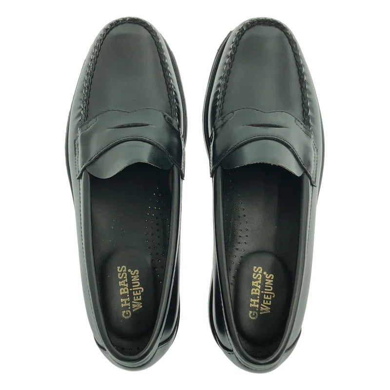 G.H.BASS / ジーエイチバス | LOGAN LEATHER SOLE / BA11035H ローガン レザー コインローファー 革靴 | 8 | メンズ