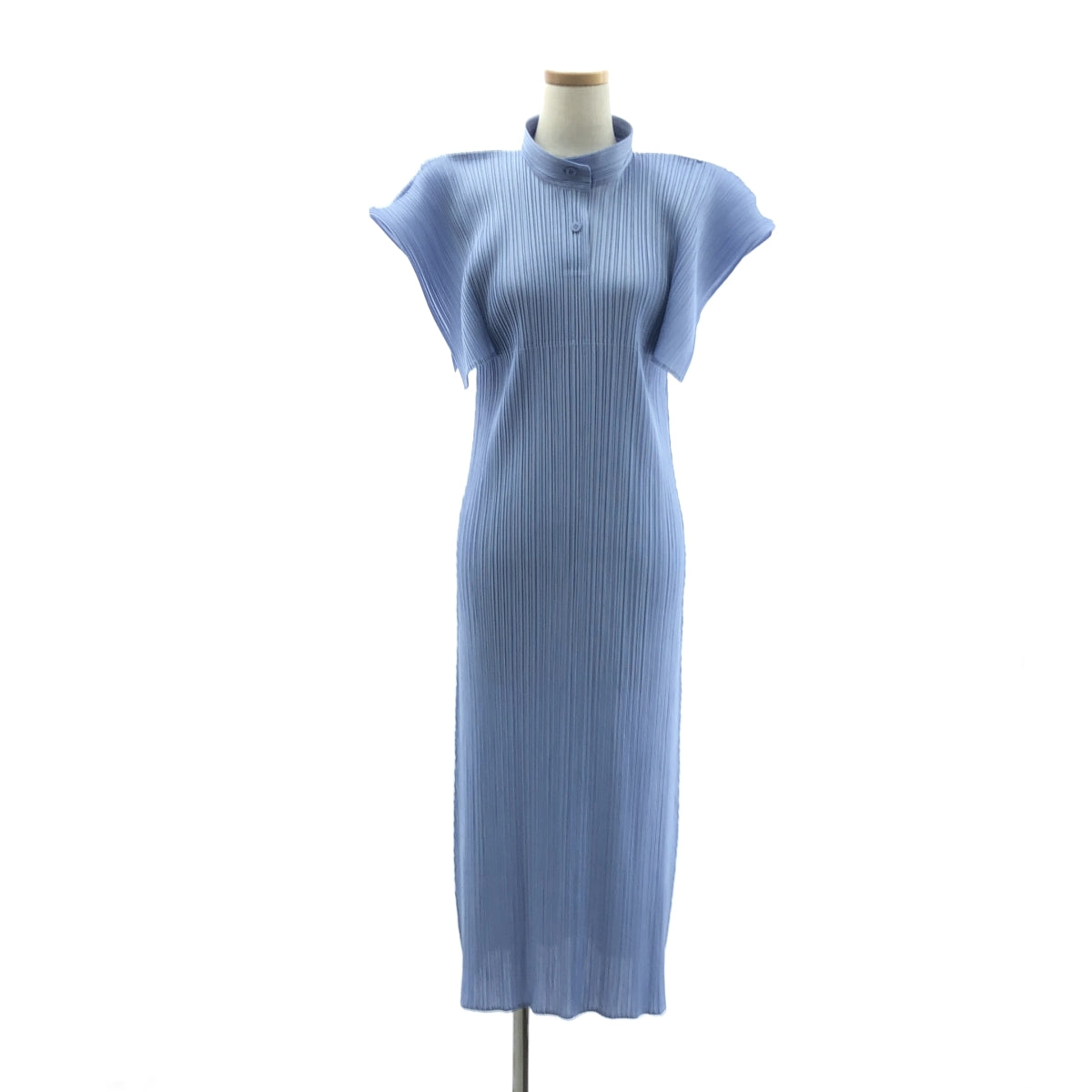 PLEATS PLEASE ISSEY MIYAKE / 플리츠 프리즈 이세이 미야케 | 2024AW | 하이넥 드레스 원피스 | 3 | 여성