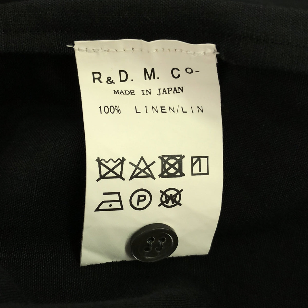 R&D.M.Co / オールドマンズテーラー | リネン ハーフスリーブ シャツワンピース | M |