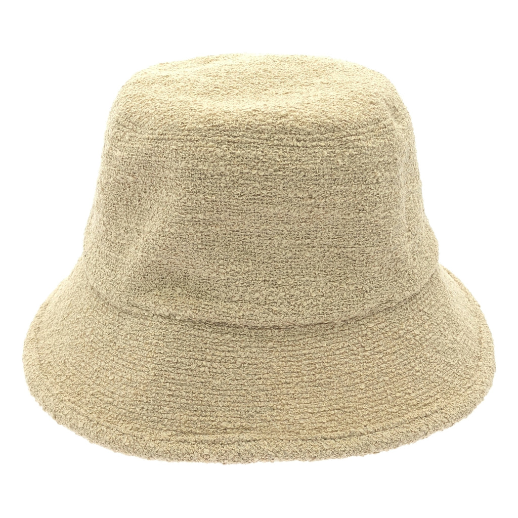 【미품】 WRYHT / 라이트 | 2024SS | DOUBLE FACE BUCKET HAT 뒤집을 수 있는 버킷 모자 | 1 | 베이지 / 화이트 | 여성