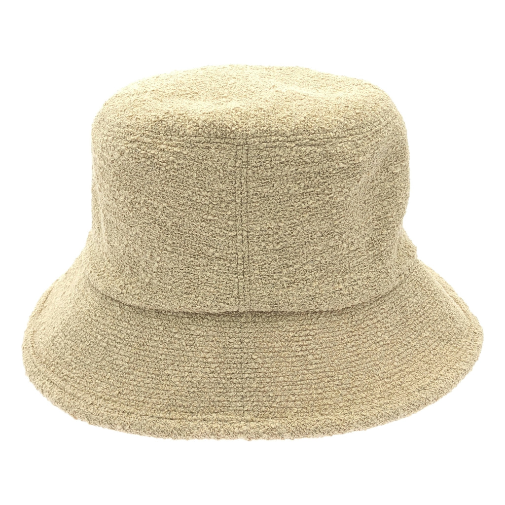 【미품】 WRYHT / 라이트 | 2024SS | DOUBLE FACE BUCKET HAT 뒤집을 수 있는 버킷 모자 | 1 | 베이지 / 화이트 | 여성