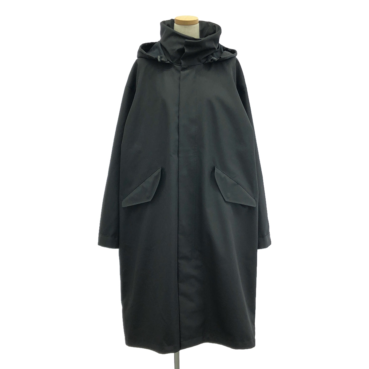 [新] HYKE | 2024秋冬 | TYPE M-6 27064 野戰外套 | 5 |黑色 |女性的