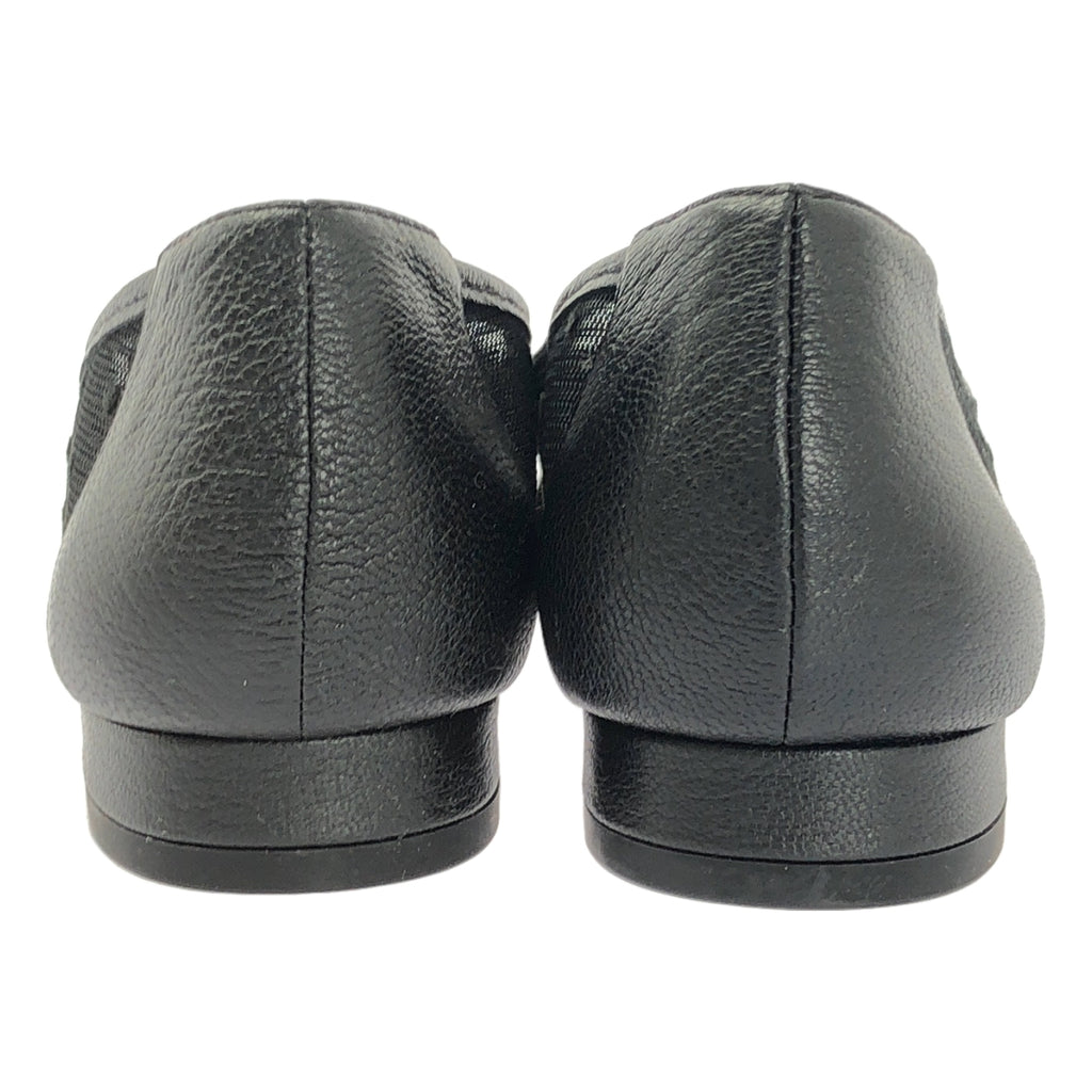 【新品】TSURU by Mariko Oikawa | 尖頭網眼圓點高跟鞋 | 34碼 | 黑色 | 女款