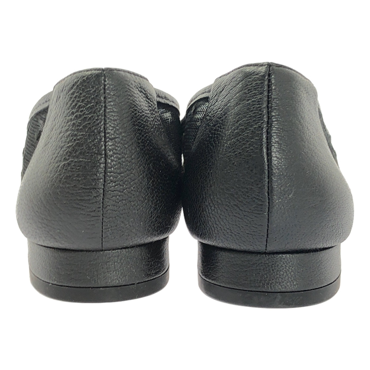 【新品】  TSURU by Mariko Oikawa / ツルバイマリコオイカワ | ポインテッドトゥ メッシュ ドット パンプス | 34 | ブラック | レディース