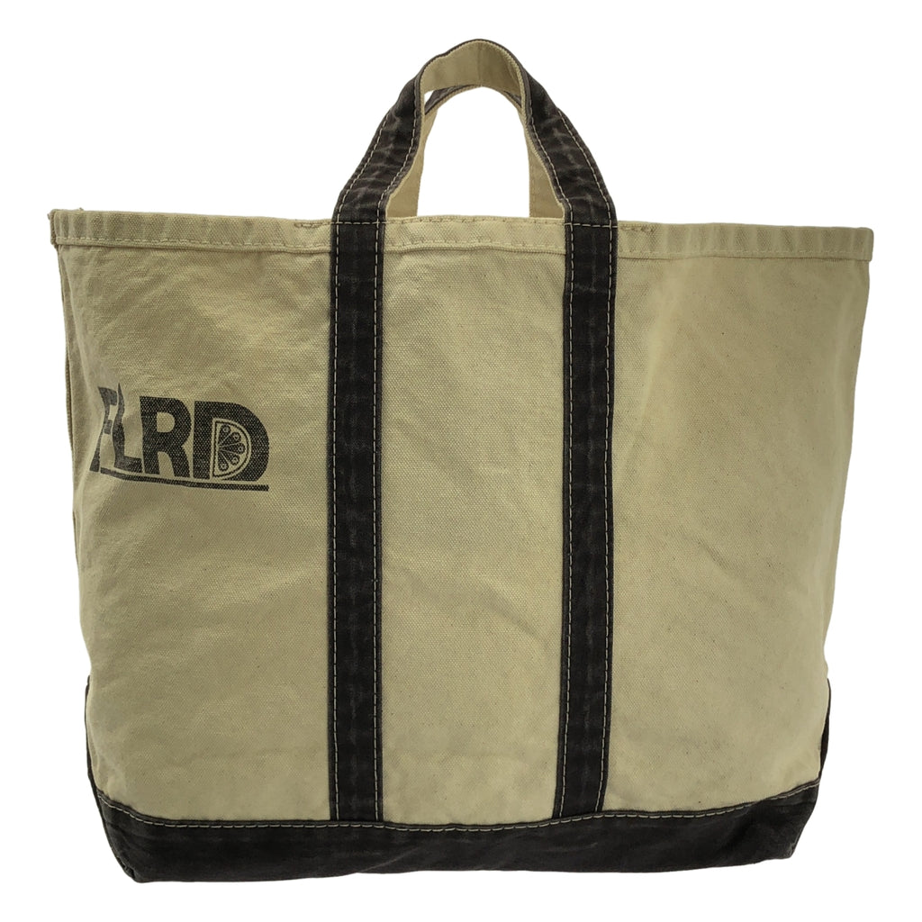 sita parantica / シータパランティカ | FLRD ヴィンテージ加工 キャンバス トートバッグ | ナチュラル / チャコール | レディース