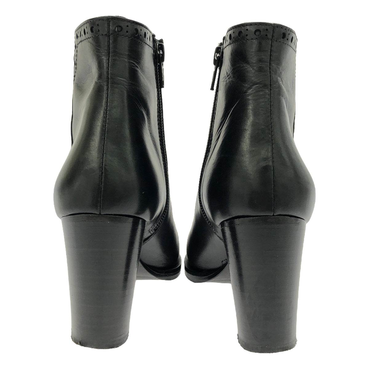 Luca Grossi / 루카 그로시 | 윙 팁 짧은 부츠 | 37 | 블랙 | 여성
