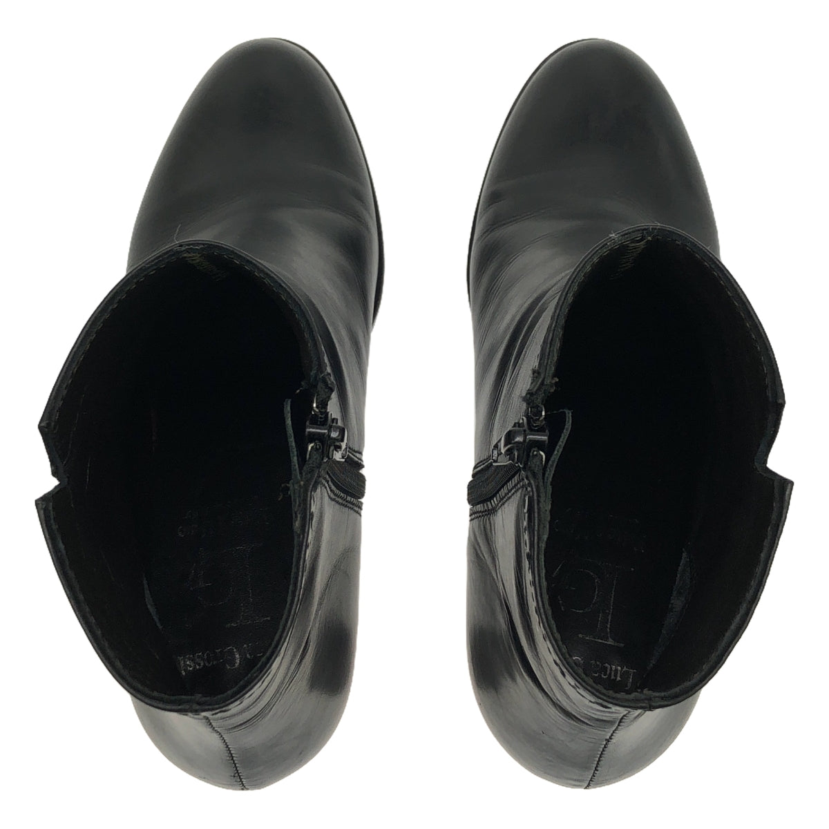 Luca Grossi / 루카 그로시 | 윙 팁 짧은 부츠 | 37 | 블랙 | 여성