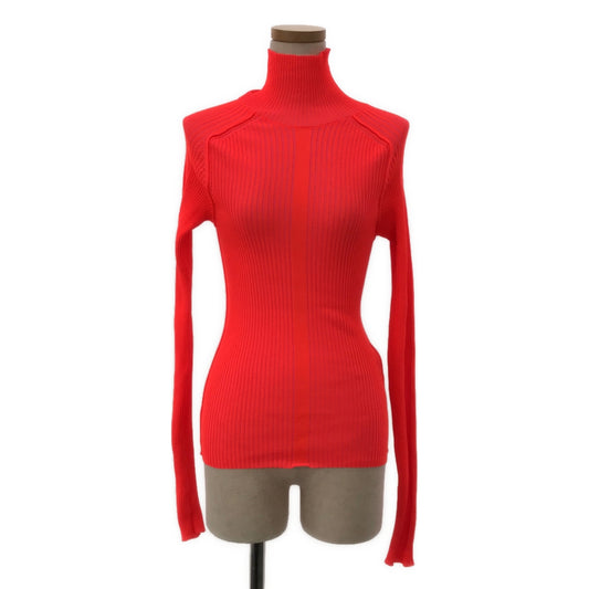 Acne Studios | Neon color high neck ribbed top | M |