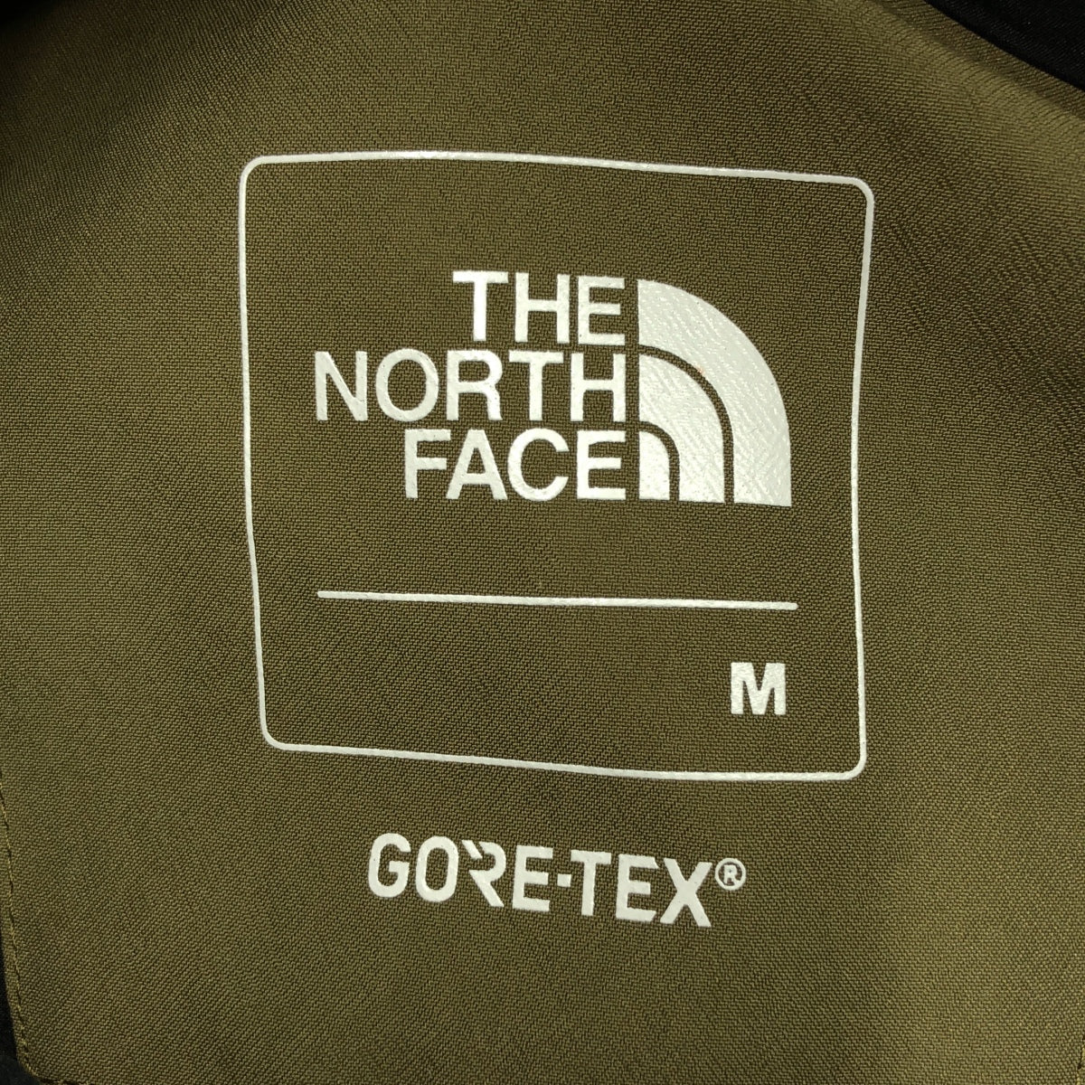 [狀況良好] THE NORTH FACE / 北面 | GORE-TEX 山地夾克 / NP61800 山地夾克 | M |橄欖色/黑色|男士