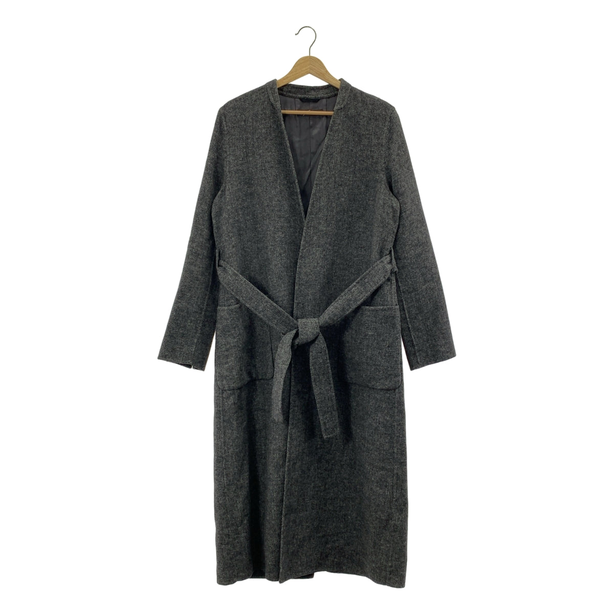 Stunning Lure / スタニングルアー | ノーカラー ベルテッド コート | 2 | レディース