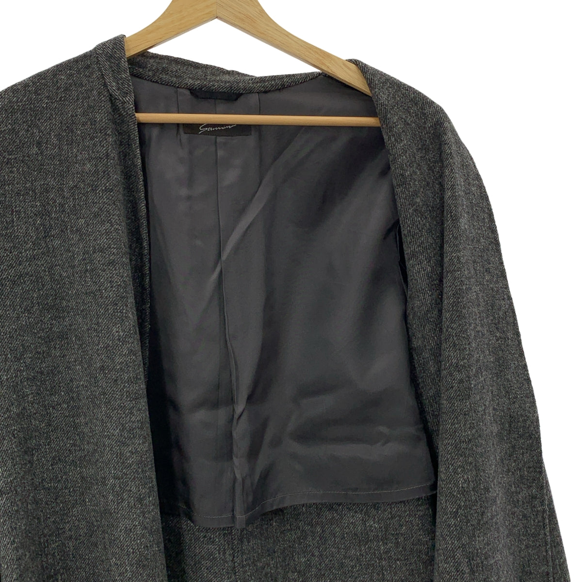 Stunning Lure / スタニングルアー | ノーカラー ベルテッド コート | 2 | レディース