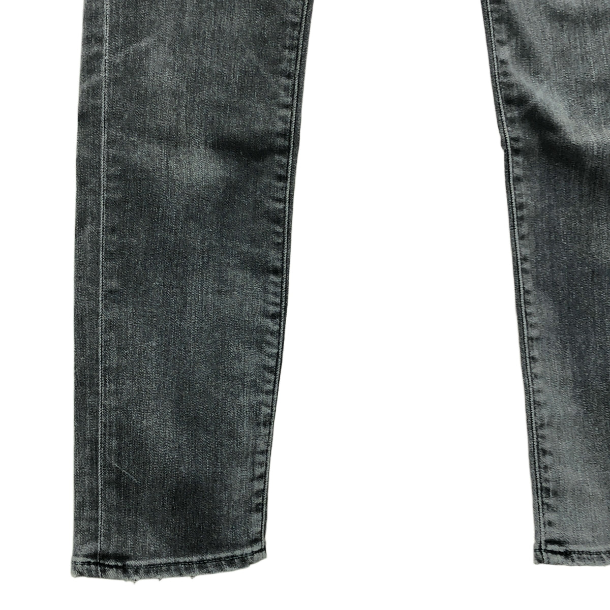 紅牌 |週年紀念彈性錐形黑色牛仔褲 |尺寸 23 |黑色 |女性的